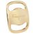 Anello Vala in metallo dorato Salvatore Ferragamo Auth 174691A D'oro