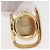 Anello Vala in metallo dorato Salvatore Ferragamo Auth 174691A D'oro - vista 6
