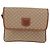 Céline Borsa a Spalla in Tela Macadam CELINE PVC Beige Oro Auth YKZ1076 D'oro - vista 13