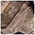 Christian Dior Zaino Lady Dior in nylon marrone e oro Auth BSZ057 D'oro - vista 11