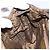 Christian Dior Zaino Lady Dior in nylon marrone e oro Auth BSZ057 D'oro - vista 20
