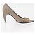 LOUIS VUITTON Absatzschuhe aus Leder 35 1/2 Beige LV Auth 174620A - Ansicht 23