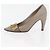 LOUIS VUITTON Absatzschuhe aus Leder 35 1/2 Beige LV Auth 174620A - Ansicht 24