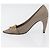 LOUIS VUITTON Absatzschuhe aus Leder 35 1/2 Beige LV Auth 174620A - Ansicht 5