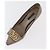LOUIS VUITTON Absatzschuhe aus Leder 35 1/2 Beige LV Auth 174620A - Ansicht 6