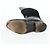 Botas Largas GUCCI Piel de Ternera No Nacida 34 1/2 C Negro Auth 174616A - vista 20