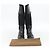 Botas Largas GUCCI Piel de Ternera No Nacida 34 1/2 C Negro Auth 174616A - vista 30