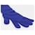 CHANEL Handschuhe Kaschmir Blau CC Auth 174684  - Ansicht 4