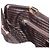 Borsa Tote PRADA Satin Marrone Oro Auth ka3712 D'oro - vista 20