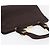 Borsa Tote PRADA Satin Marrone Oro Auth ka3712 D'oro - vista 6