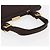 Borsa Tote PRADA Satin Marrone Oro Auth ka3712 D'oro - vista 7