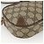 Borsa Sherry Line GG Supreme Web di GUCCI in PVC Beige e Oro 89 02 066 Auth hk3624 D'oro - vista 14