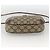 Borsa Sherry Line GG Supreme Web di GUCCI in PVC Beige e Oro 89 02 066 Auth hk3624 D'oro - vista 5