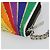 SAINT LAURENT Coin Purse Canvas Multicolor Silver Auth YKZ1018A Silvery Multiple colors - view 15