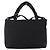 Borsa a mano Salvatore Ferragamo in nylon 2 in 1 nera e argento autentica ka3729A Nero - vista 13