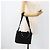 Borsa a mano Salvatore Ferragamo in nylon 2 in 1 nera e argento autentica ka3729A Nero - vista 22