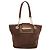 Borsa Tote a Catena CÉLINE Camoscio Marrone Oro Auth YKZ133 D'oro - vista 13