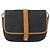 SAINT LAURENT Borsa a Spalla PVC Tela Nera Oro Auth 174423 Nero D'oro - vista 13