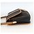 SAINT LAURENT Borsa a Spalla PVC Tela Nera Oro Auth 174423 Nero D'oro - vista 3