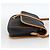 SAINT LAURENT Borsa a Spalla PVC Tela Nera Oro Auth 174423 Nero D'oro - vista 4