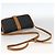 SAINT LAURENT Borsa a Spalla PVC Tela Nera Oro Auth 174423 Nero D'oro - vista 7