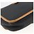 SAINT LAURENT Borsa a Spalla PVC Tela Nera Oro Auth 174423 Nero D'oro - vista 9