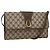 Gucci Borsa a Spalla GG Supreme PVC Beige Oro 904 02 050 Auth BAZ445 D'oro