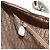 Christian Dior Borsa a mano Lady Dior Canage in pelle bianca e argento Auth YKZ152 Bianco - vista 21