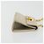Borsa Pouch in Suede Beige e Oro Gancini di Salvatore Ferragamo Auth YKZ1630 D'oro - vista 3