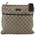 Borsa a Spalla GG Supreme in PVC Beige e Argento di GUCCI 141626 Auth ka3675 - vista 13