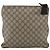 Borsa a Spalla GG Supreme in PVC Beige e Argento di GUCCI 141626 Auth ka3675 - vista 2