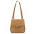 Borsa a Spalla Gancini in Pelle Beige Argento Auth BA11941 di Salvatore Ferragamo - vista 13