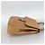 Borsa a Spalla Gancini in Pelle Beige Argento Auth BA11941 di Salvatore Ferragamo - vista 4