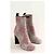 Louis Vuitton Botas de terciopelo rosa - vista 3
