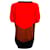 Farbenblock Baumwollstrickpullover in Rot / Braun / Schwarz Plan C Mehrfarben  - Ansicht 3