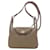 Borsa a mano mini Lindy 20 di Hermès Taupe  - vista 1