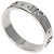 Anello Band Gucci Icon #10 in oro bianco 18K