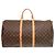 Keepall Borsa Boston Louis Vuitton - Monogramma Marrone - vista 2