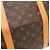 Borsa Boston Keepall 60 Monogram Louis Vuitton Marrone Monogramma - vista 8