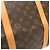 Borsa Boston Keepall 60 Monogram Louis Vuitton Marrone Monogramma - vista 9