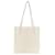 Borsa tote con placca logo triangolo Prada Bianco  - vista 2