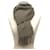 Hermès Sciarpa in cashmere Unie Brod'ee HERMES Beige - vista 2