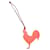 Hermès Hermes Petit H Bag Charm Pink Red  - view 1