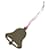 Charm de bolsa Bell Petit H da Hermès Vermelho Taupe  - vista 1