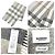 Burberry Cashmere Karoschal Braun Roh - Ansicht 2