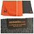 Stola reversibile in cashmere e seta Hermès Marrone Arancione - vista 3