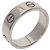 Anello Cartier Love in oro bianco 18K - vista 2