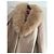 Guess Beige Polyester Coat with Removable Fur - view 2