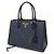 Prada Saffiano Lederhandtasche Marineblau