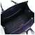 Prada Saffiano Lederhandtasche Marineblau - Ansicht 3